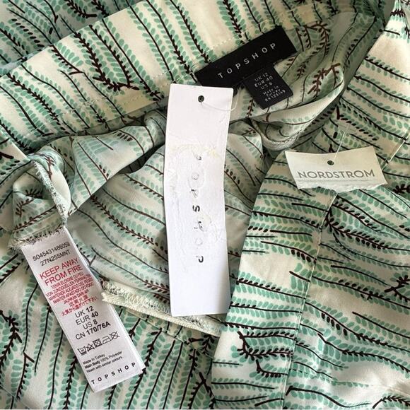 Topshop Wisteria ruffle midi skirt Women’s 8 NWT - Picture 10 of 10